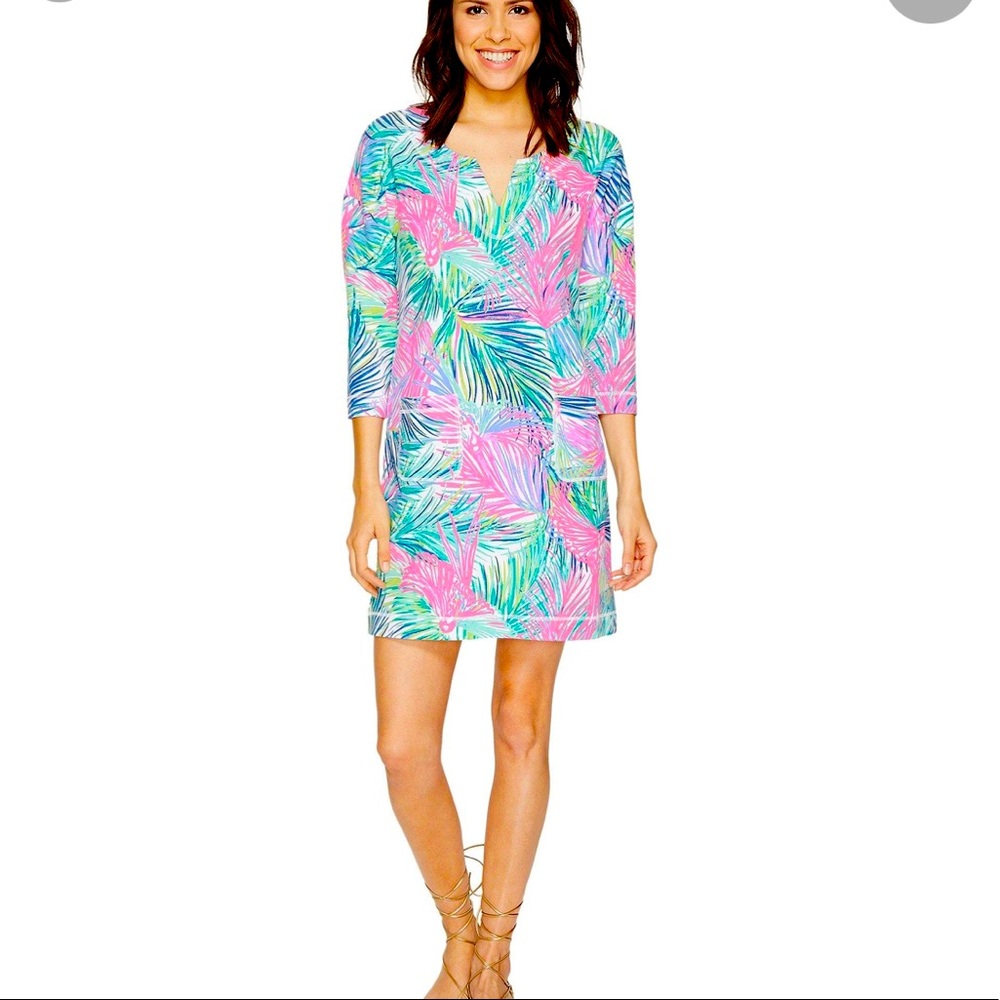 LILLY PULITZER | JOYCE DRESS MULTI SCARLET MCCAW